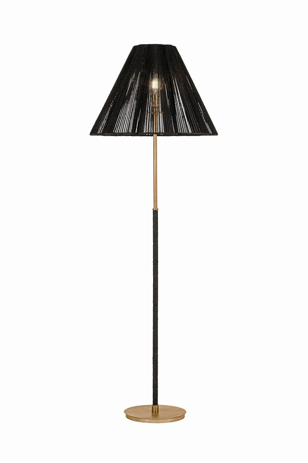 Troy Lighting - PFL3464-PGL - One Light Floor Lamp - Sonoma - Patina Gold Leaf