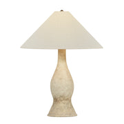 Troy Lighting - PTL1828-PBR/CNV - One Light Table Lamp - Yuba - Patina Brass