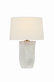 Troy Lighting - PTL2923-PBR/CLS - One Light Table Lamp - Zorin - Patina Brass