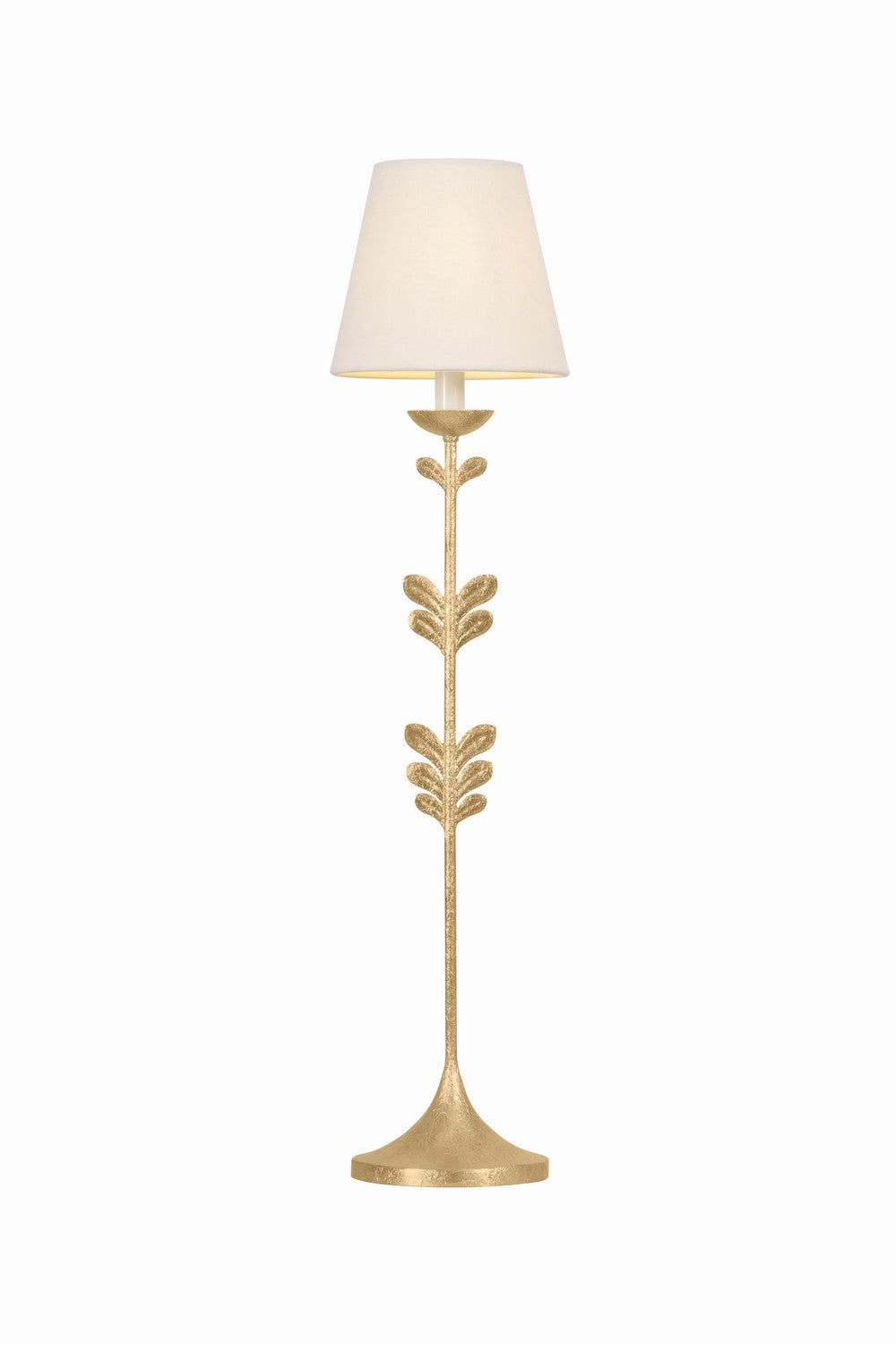 Troy Lighting - PTL4408-VGL - One Light Table Lamp - Florian - Vintage Gold Leaf