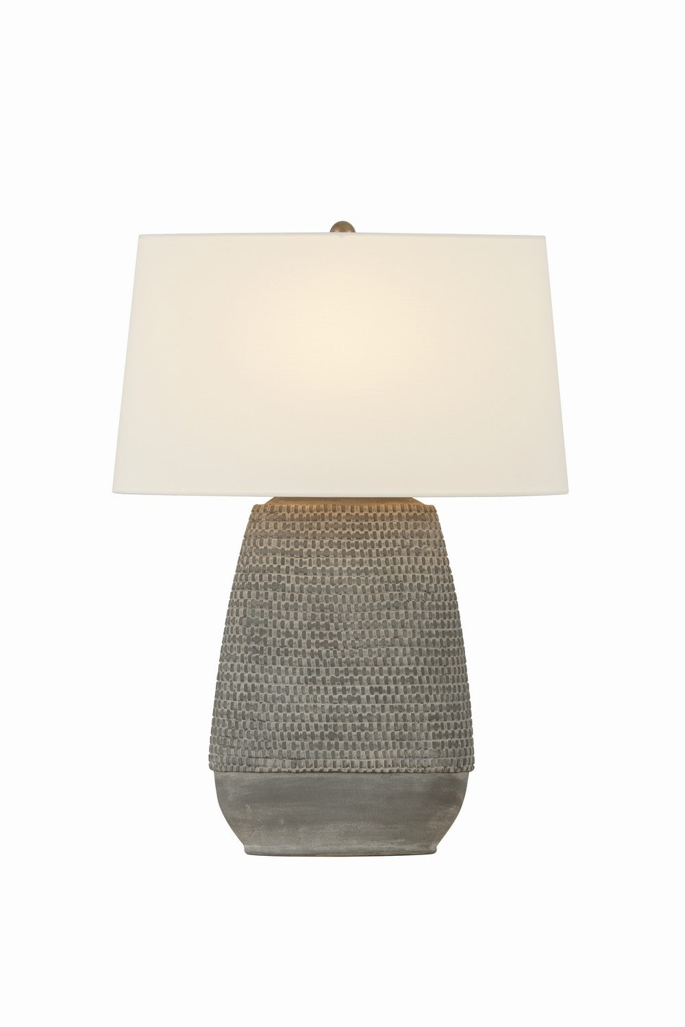 Troy Lighting - PTL4527-PBR/CGA - One Light Table Lamp - Waylen - Patina Brass
