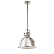 Varaluz - P68021PN - One Light Pendant - Stirling - Polished Nickel