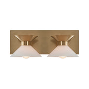 Varaluz - V67433BB - Two Light Bath Vanity - Ringsted - Brushed Brass