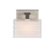 Varaluz - V67513BN - One Light Bath Vanity - Sardinia - Brushed Nickel