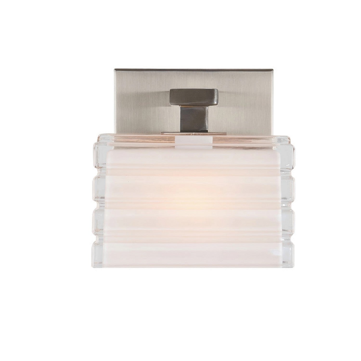 Varaluz - V67513BN - One Light Bath Vanity - Sardinia - Brushed Nickel