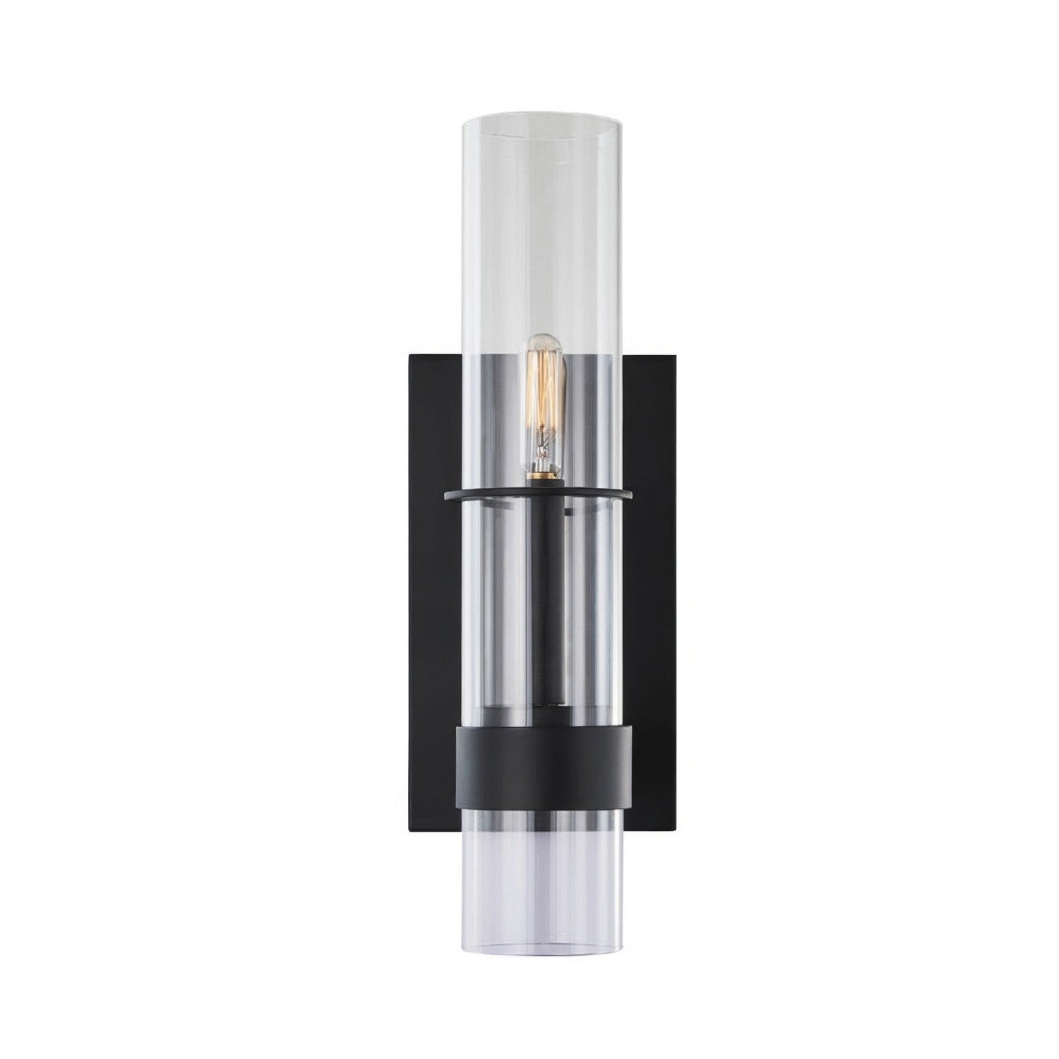 Varaluz - V67821BK - Two Light Wall Sconce - Cardiff - Matte Black