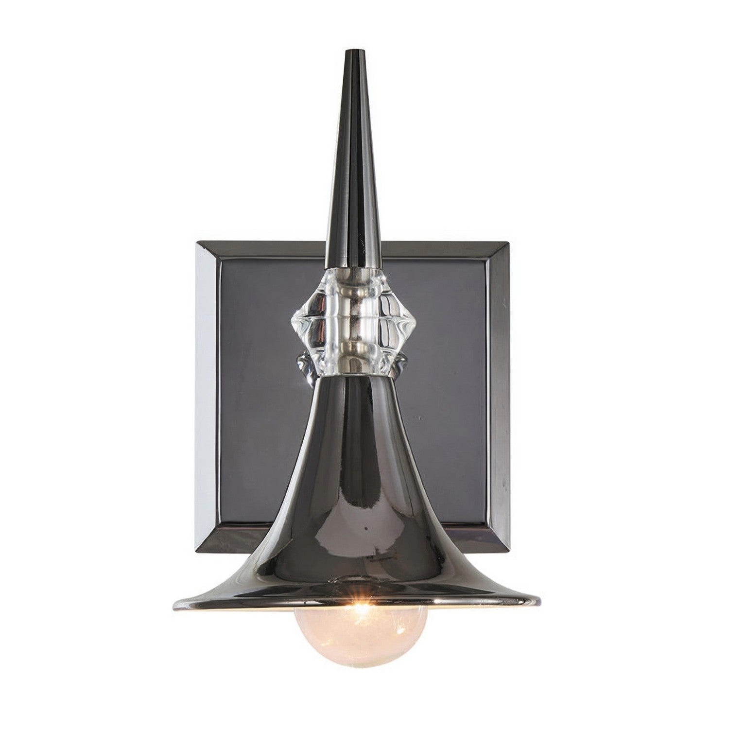 Varaluz - V67923BC - One Light Wall Sconce - Tromba - Black Chrome