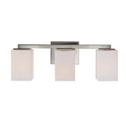 Varaluz - V68033BN - Three Light Bath Vanity - Capri - Brushed Nickel