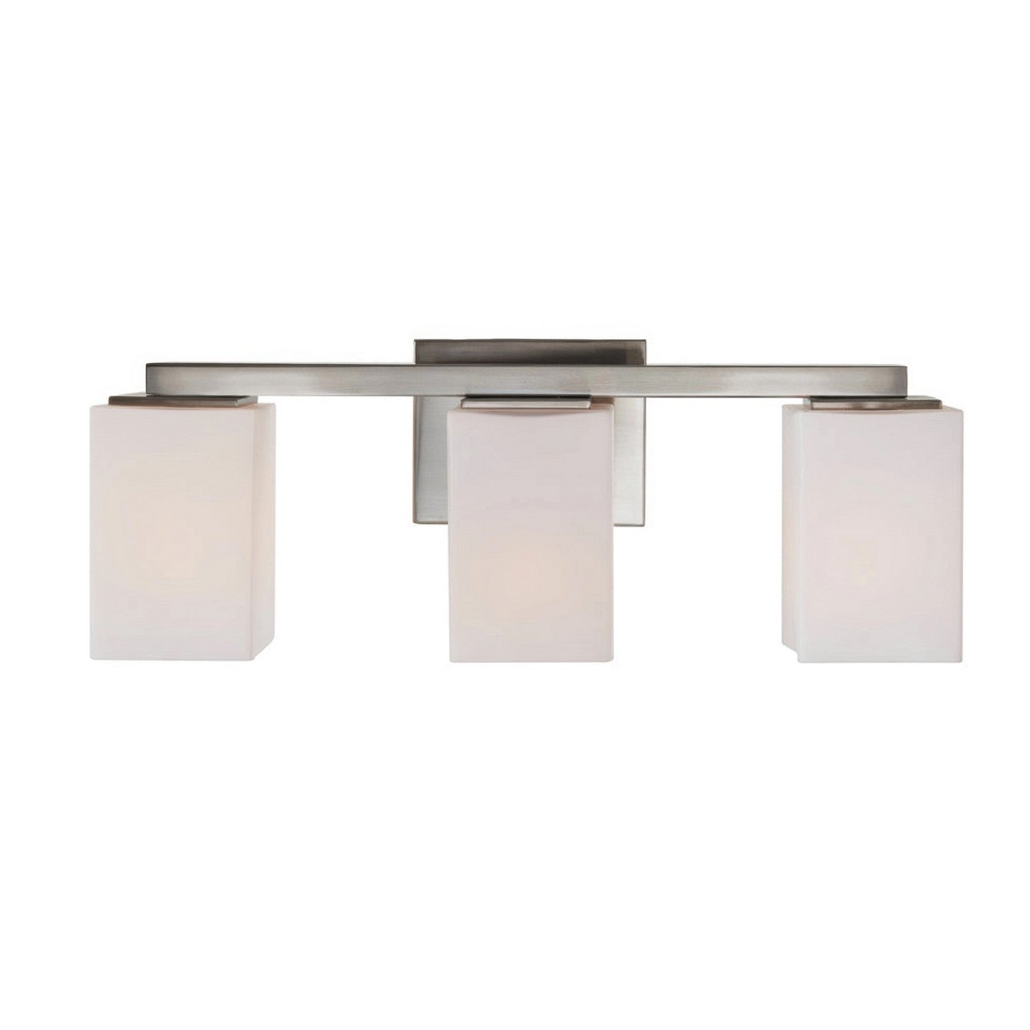 Varaluz - V68033BN - Three Light Bath Vanity - Capri - Brushed Nickel