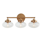 Varaluz - V68113AGB - Three Light Bath Vanity - Harrow - Aged Brass