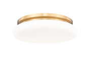 Z-Lite - 1025F16-MGLD-LED - One Light Flush Mount - Soleil - Modern Gold