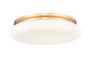 Z-Lite - 1025F20-MGLD-LED - One Light Flush Mount - Soleil - Modern Gold