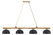 Z-Lite - 2306-4HBR-D13MB - Four Light Billiard - Cordon - Heritage Brass