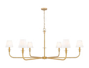 Z-Lite - 3049-62RB - Six Light Chandelier - Tova - Rubbed Brass