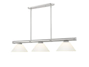 Z-Lite - 3050-3BN-AMO14 - Three Light Billiard - Vanguard - Brushed Nickel
