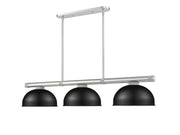 Z-Lite - 3050-3BN-D13MB - Three Light Billiard - Vanguard - Brushed Nickel