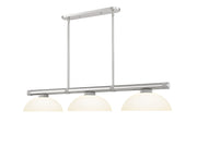 Z-Lite - 3050-3BN-DMO14 - Three Light Billiard - Vanguard - Brushed Nickel