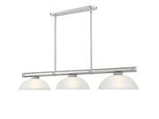 Z-Lite - 3050-3BN-DWL14 - Three Light Billiard - Vanguard - Brushed Nickel