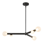 Kuzco Lighting - CH32841-UB/OP - LED Chandelier - Reese - Urban Bronze/Opal Glass