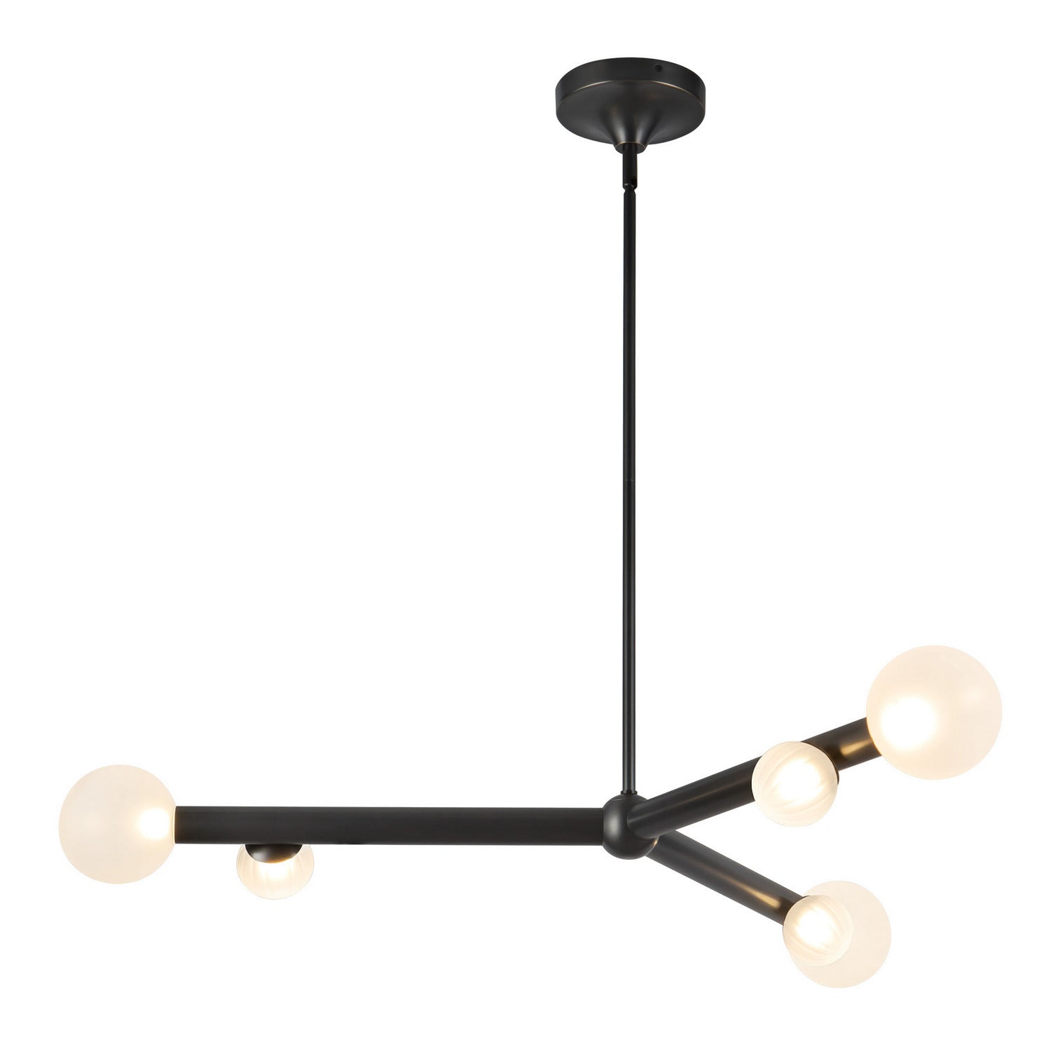 Kuzco Lighting - CH32841-UB/OP - LED Chandelier - Reese - Urban Bronze/Opal Glass