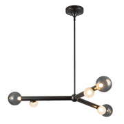 Kuzco Lighting - CH32841-UB/SM - LED Chandelier - Reese - Urban Bronze/Smoked Glass