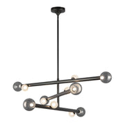 Kuzco Lighting - CH32848-UB/SM - LED Chandelier - Reese - Urban Bronze/Smoked Glass