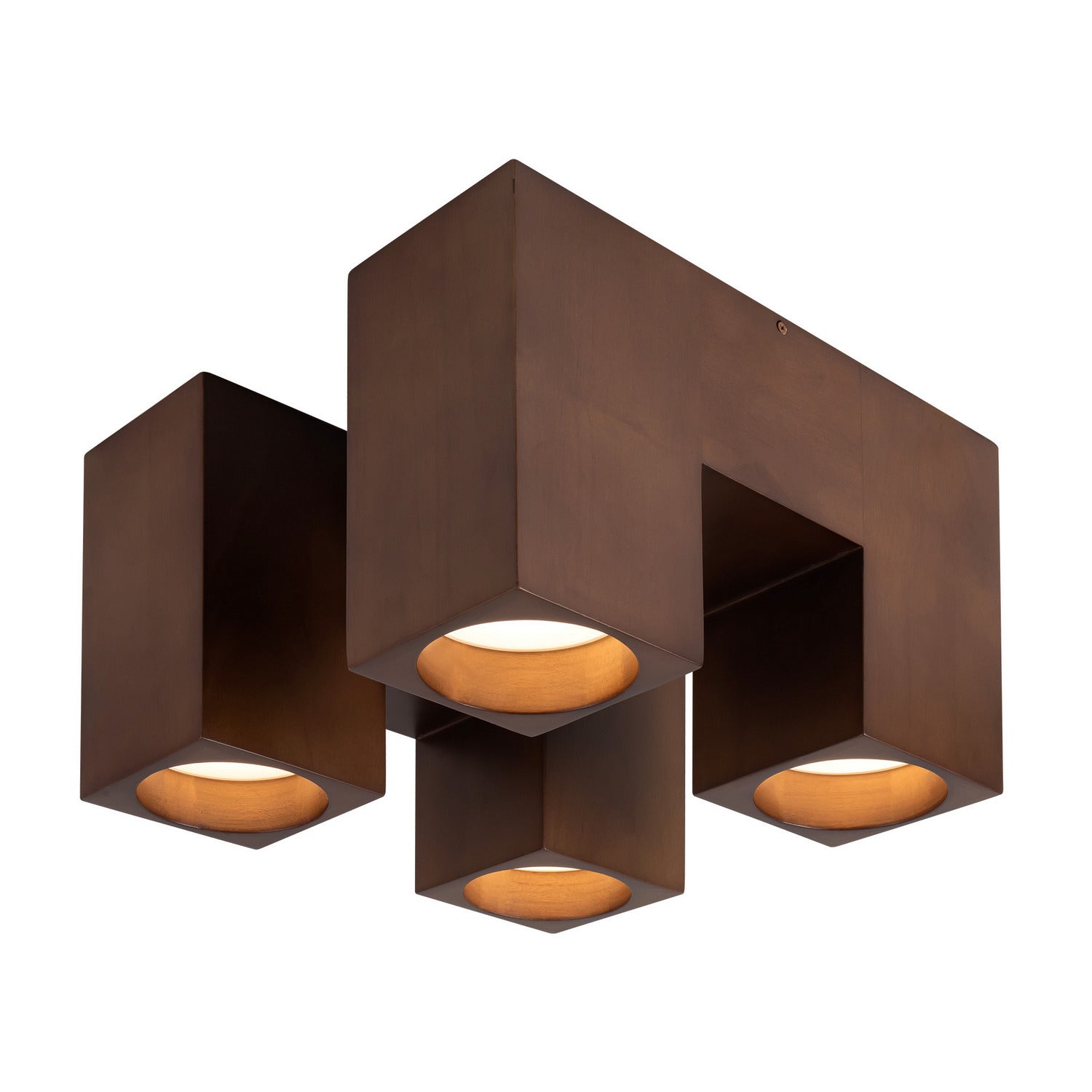 Kuzco Lighting - SF12615-WT - LED Flush Mount - Bosco - Walnut