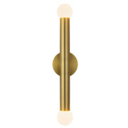 Kuzco Lighting - WS26624-BG - LED Vanity Light - Calla - Brushed Gold