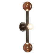 Kuzco Lighting - WS32823-UB/AM - LED Vanity Light - Reese - Urban Bronze/Amber Glass