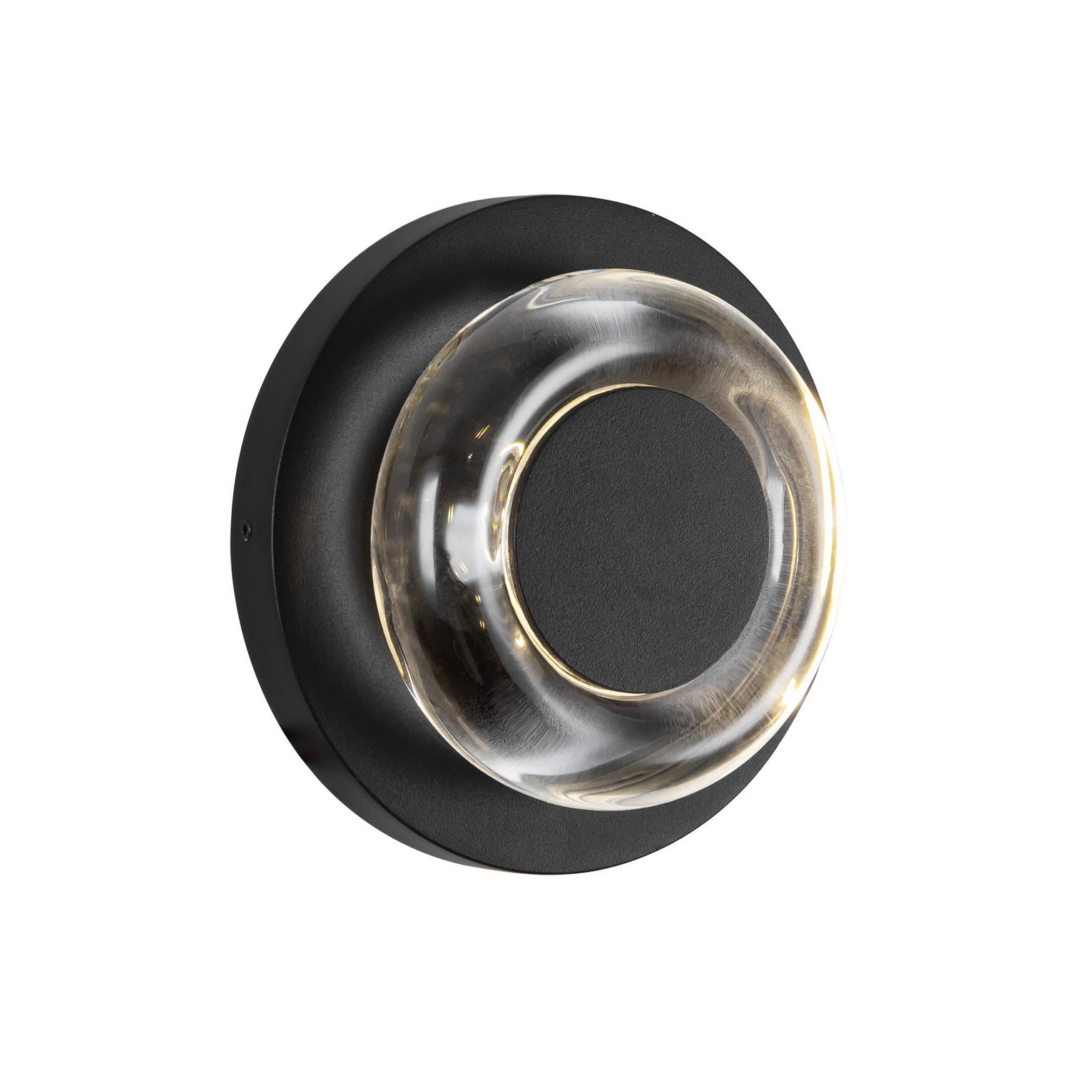 Kuzco Lighting - EW97204-BK/CL - LED Exterior Wall Sconce - Stephord - Black/Clear