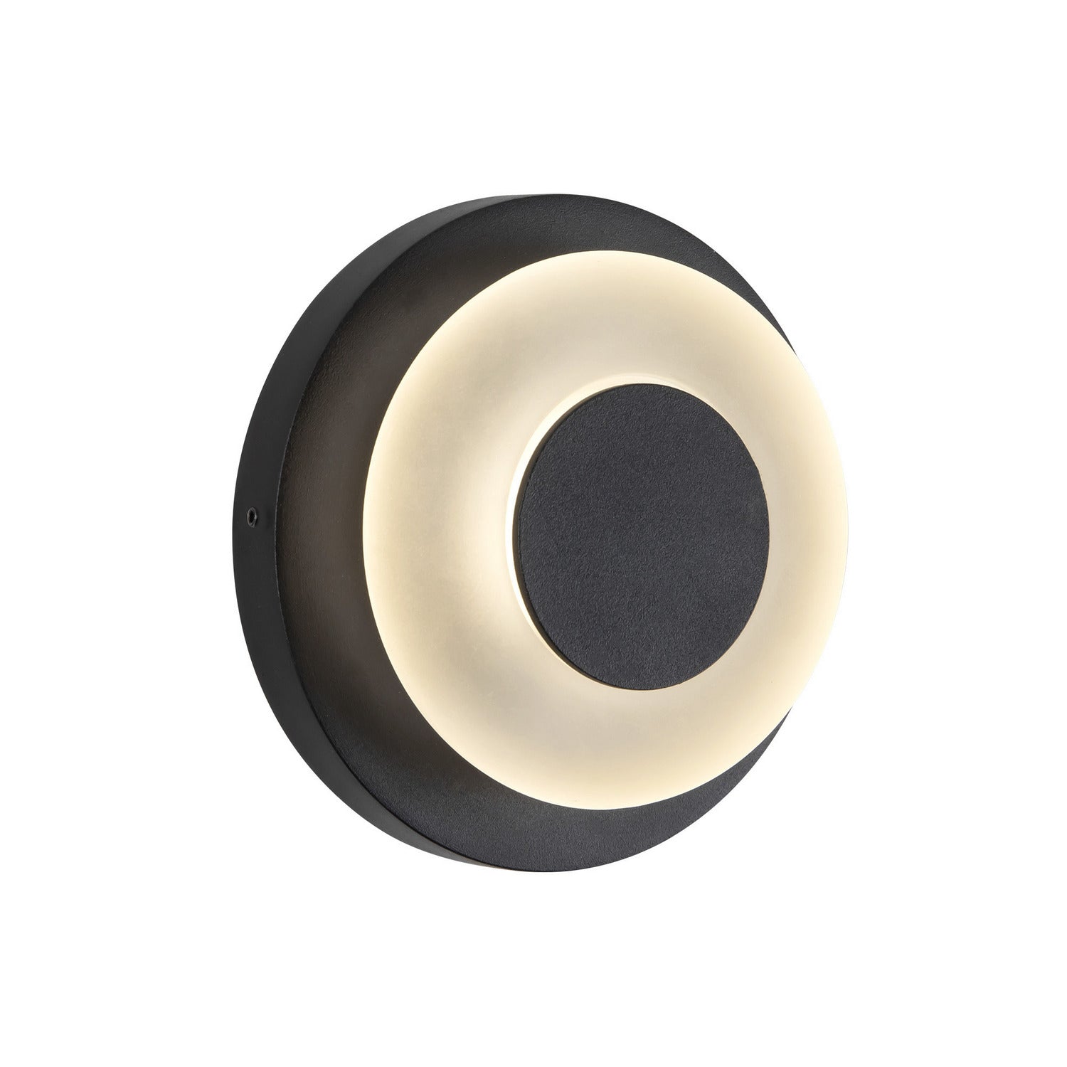 Kuzco Lighting - EW97204-BK/FR - LED Exterior Wall Sconce - Stephord - Black/Frosted Glass