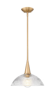 Z-Lite - 3051P12-MGLD - One Light Pendant - Lunelle - Modern Gold