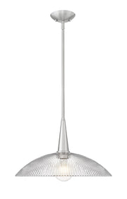 Z-Lite - 3051P18-BN - One Light Pendant - Lunelle - Brushed Nickel