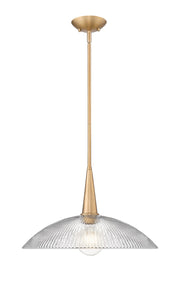 Z-Lite - 3051P18-MGLD - One Light Pendant - Lunelle - Modern Gold
