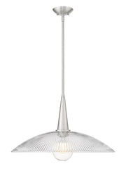 Z-Lite - 3051P24-BN - One Light Pendant - Lunelle - Brushed Nickel