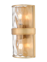 Z-Lite - 3053-2SS-RB - Two Light Wall Sconce - Meridian - Rubbed Brass