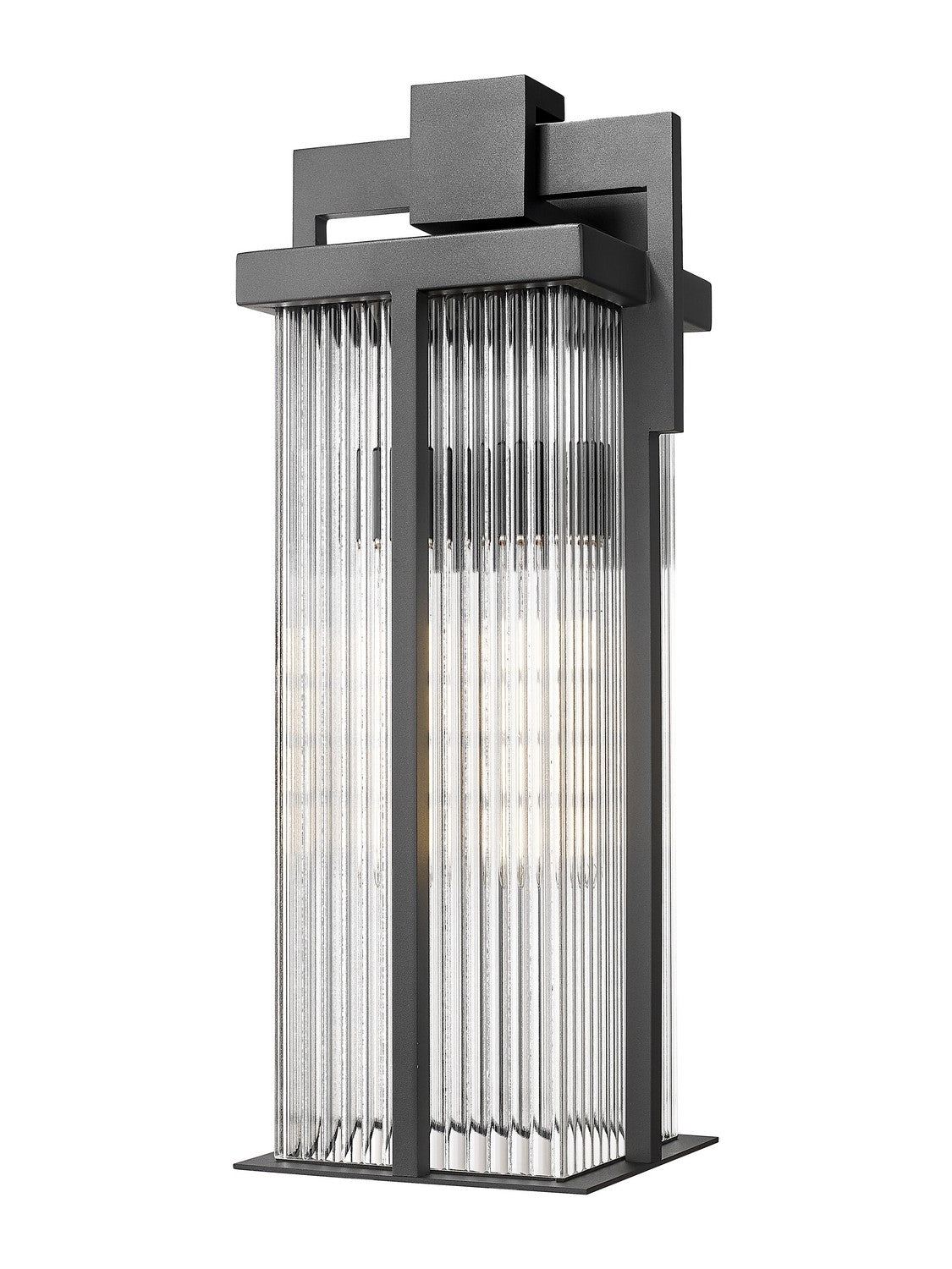 Z-Lite - 5031B-BK - Two Light Outdoor Wall Light - Fortis - Sand Black