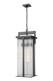 Z-Lite - 5031CHXL-BK - Three Light Outdoor Chain Mount Ceiling Fixture - Fortis - Sand Black