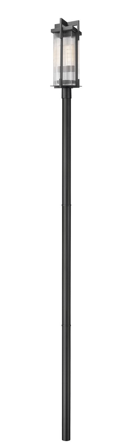 Z-Lite - 5031PHBR-5009P120-BK - Two Light Outdoor Post Mounted Fixture - Fortis - Sand Black