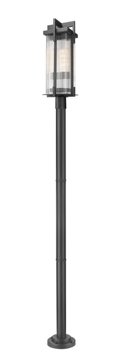 Z-Lite - 5031PHBR-567P-BK - Two Light Outdoor Post Mounted Fixture - Fortis - Sand Black