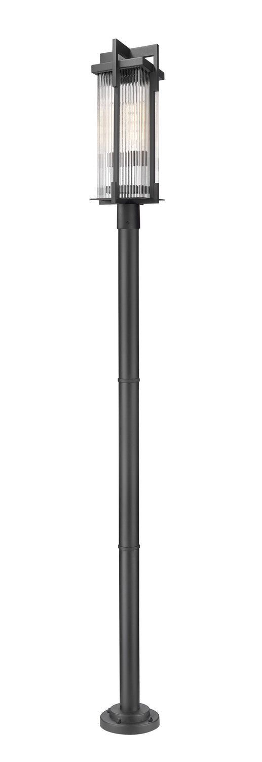 Z-Lite - 5031PHBR-567P-BK - Two Light Outdoor Post Mounted Fixture - Fortis - Sand Black
