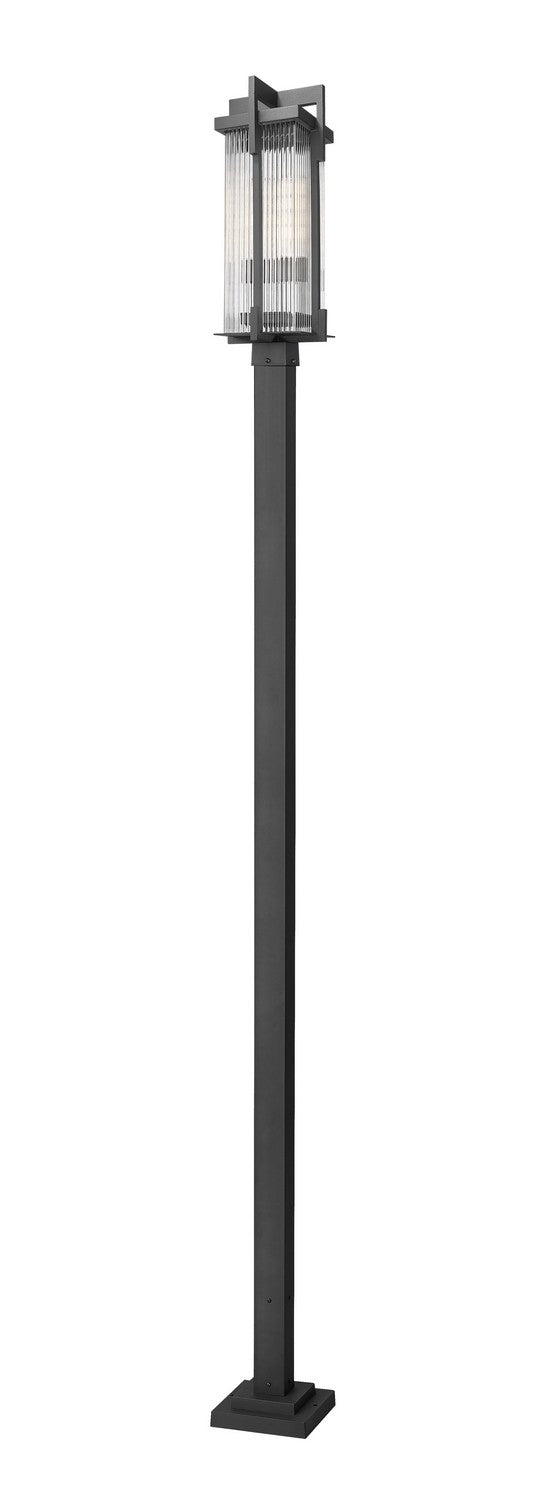 Z-Lite - 5031PHBS-536P-BK - Two Light Outdoor Post Mounted Fixture - Fortis - Sand Black
