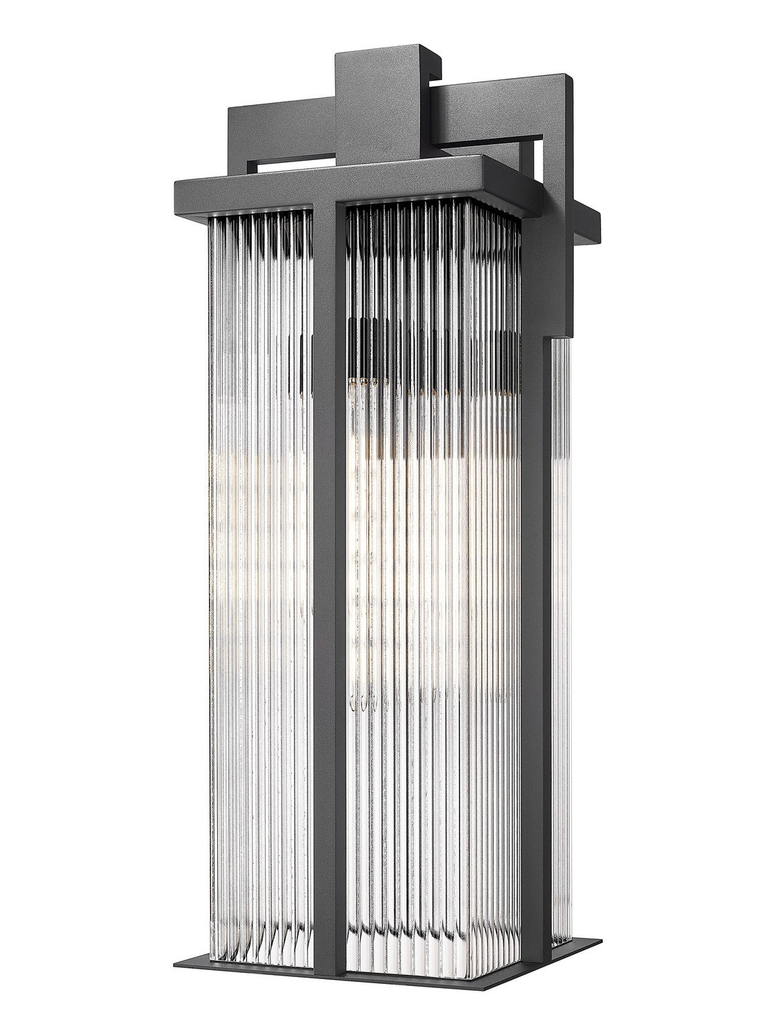 Z-Lite - 5031XL-BK - Three Light Outdoor Wall Light - Fortis - Sand Black