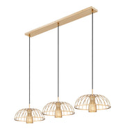 Z-Lite - 623P16-3L-MGLD - Three Light Linear Chandelier - Valencia - Modern Gold