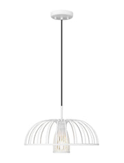 Z-Lite - 623P16-TXWH - One Light Pendant - Valencia - Texture White