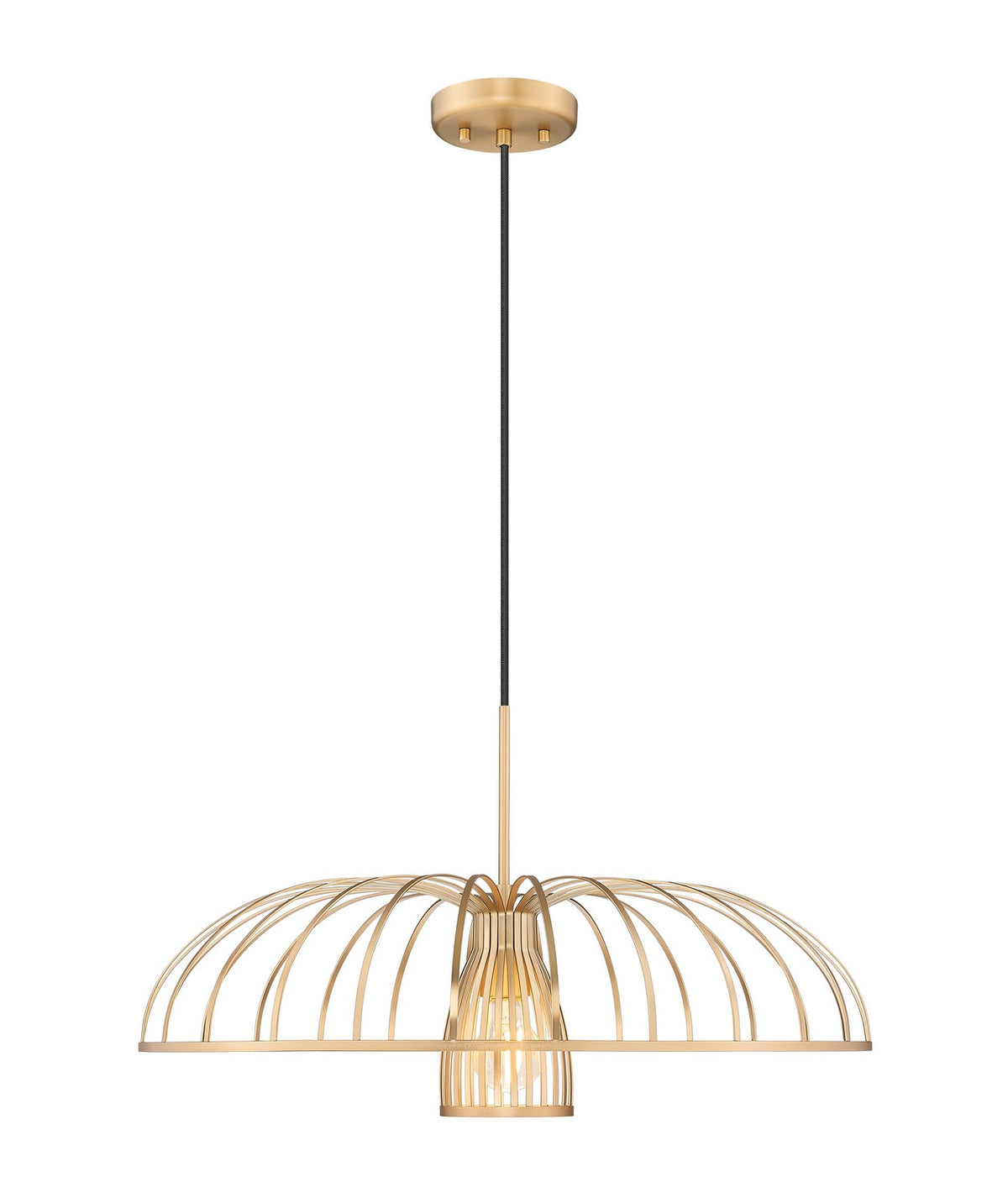 Z-Lite - 623P24-MGLD - One Light Pendant - Valencia - Modern Gold