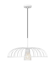 Z-Lite - 623P24-TXWH - One Light Pendant - Valencia - Texture White