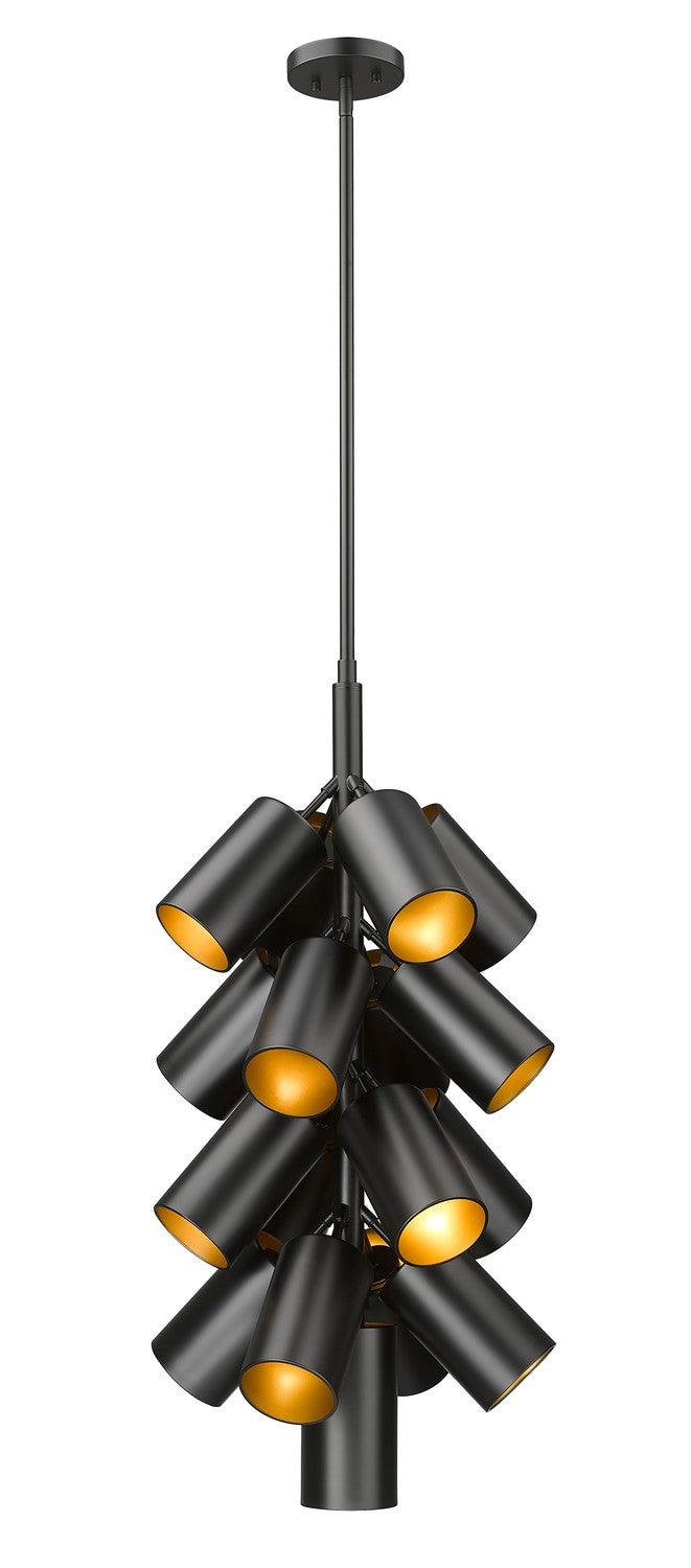 Z-Lite - 7520-17MB - 17 Light Chandelier - Lumina - Matte Black
