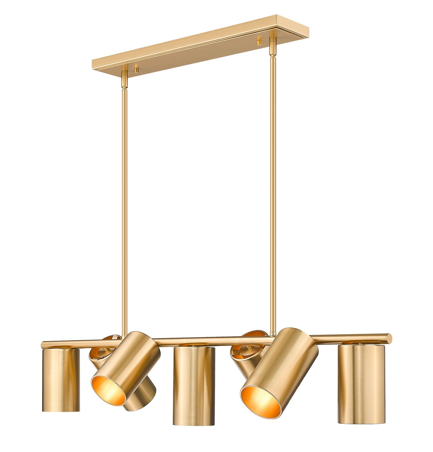 Z-Lite - 7520-7L-MGLD - Seven Light Linear Chandelier - Lumina - Modern Gold