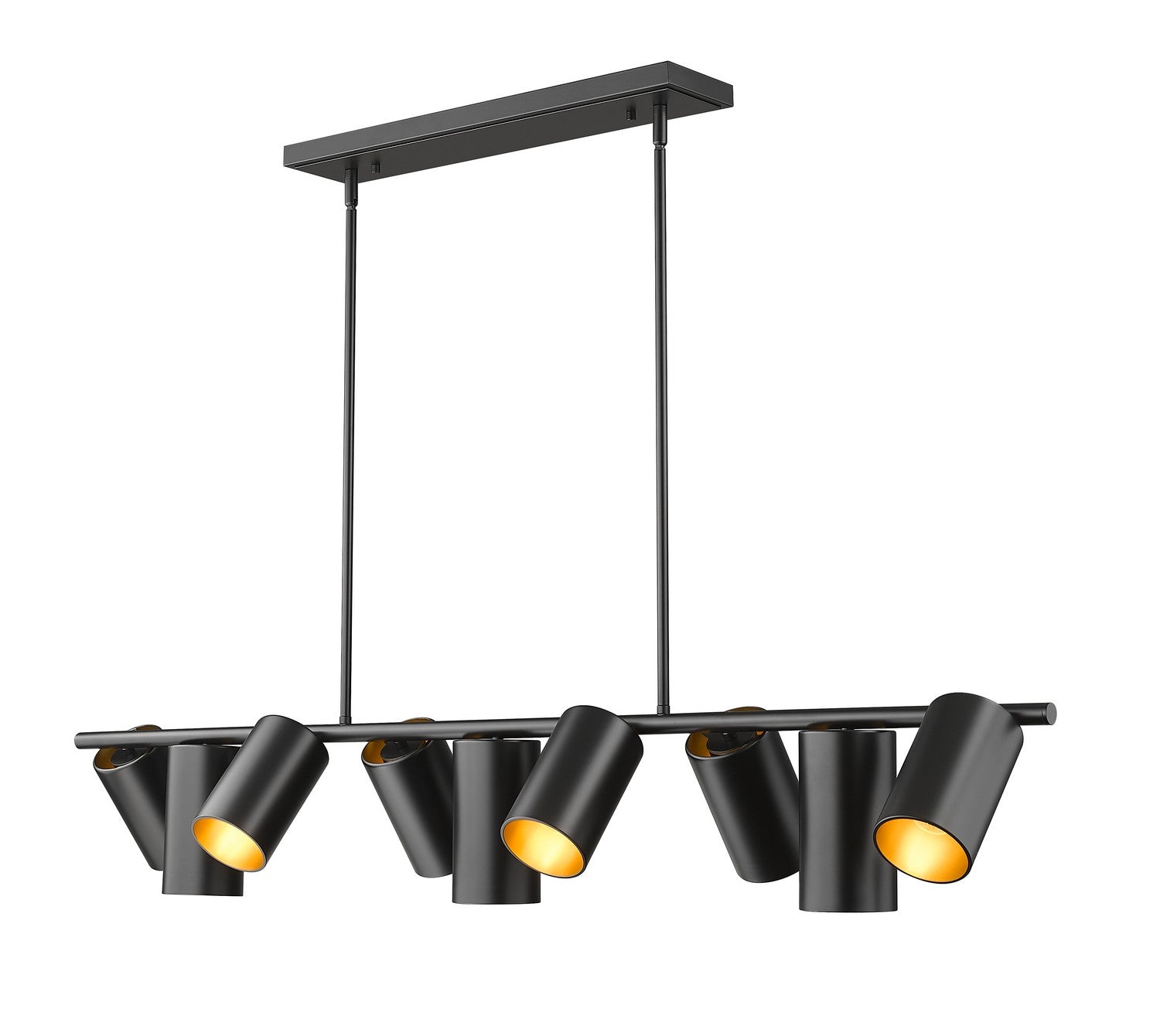 Z-Lite - 7520-9L-MB - Nine Light Linear Chandelier - Lumina - Matte Black